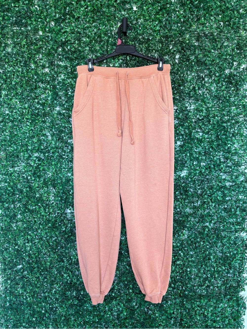 aerie Dusty Peach Drawstring Joggers